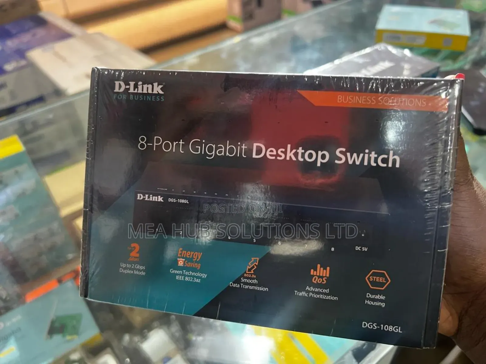 8 Port Gigabit Desktop Switch