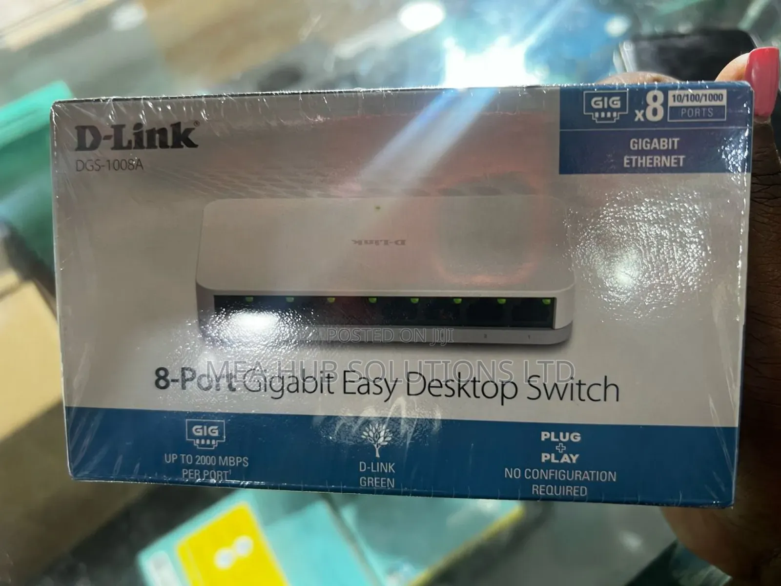 8 Port Gigabit Easy Desktop Switch