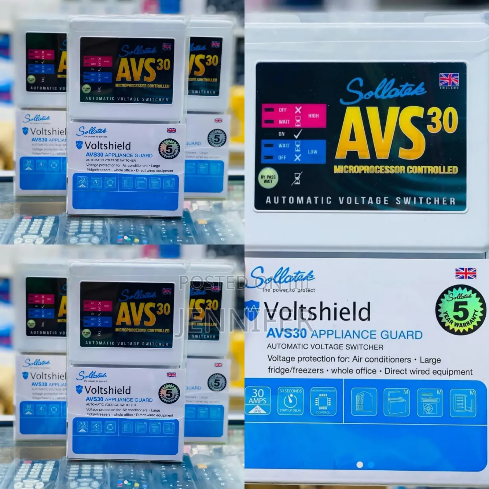 Avs-30 Automatic Power Overvoltage and Undervoltage