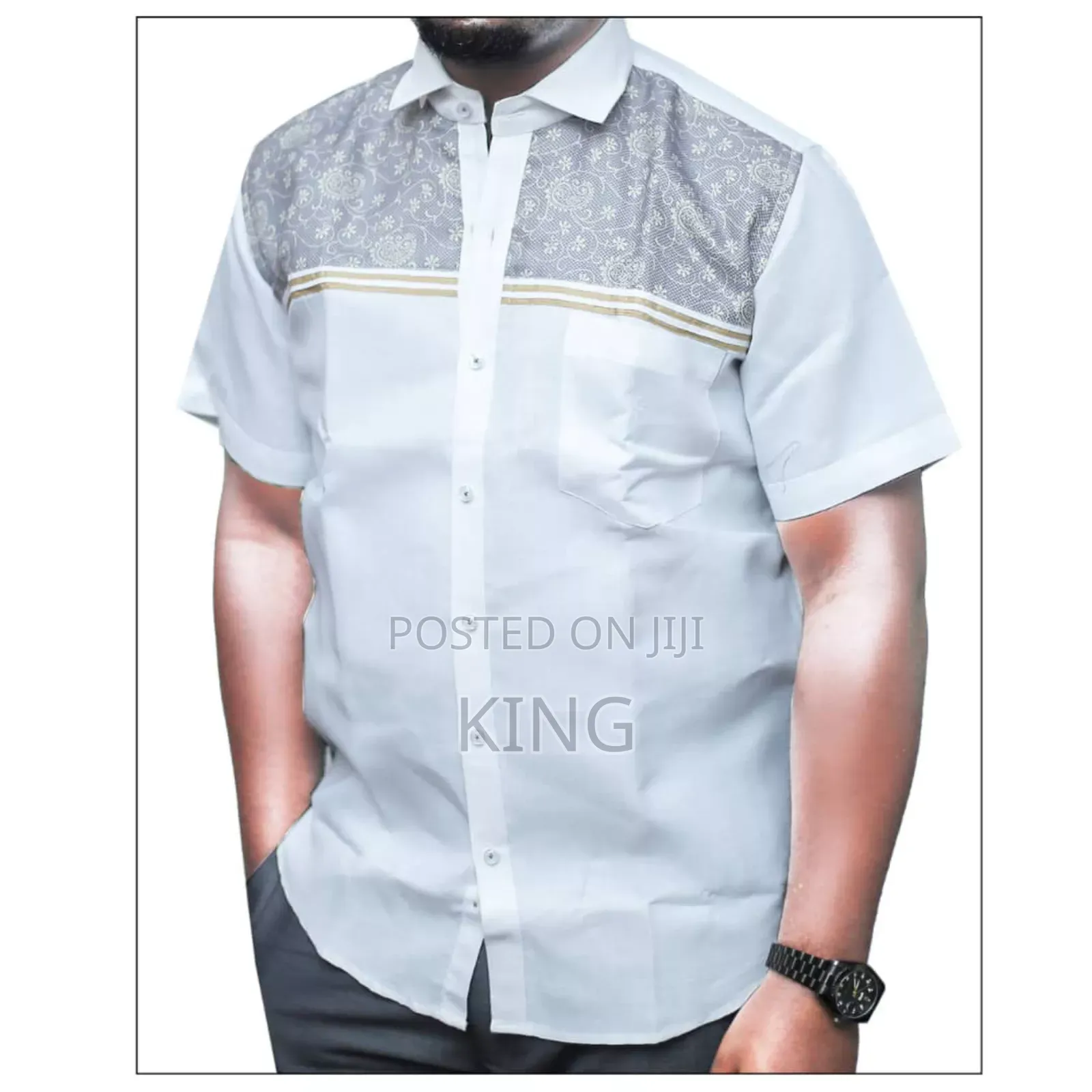 Draped Indian Linen Shirt