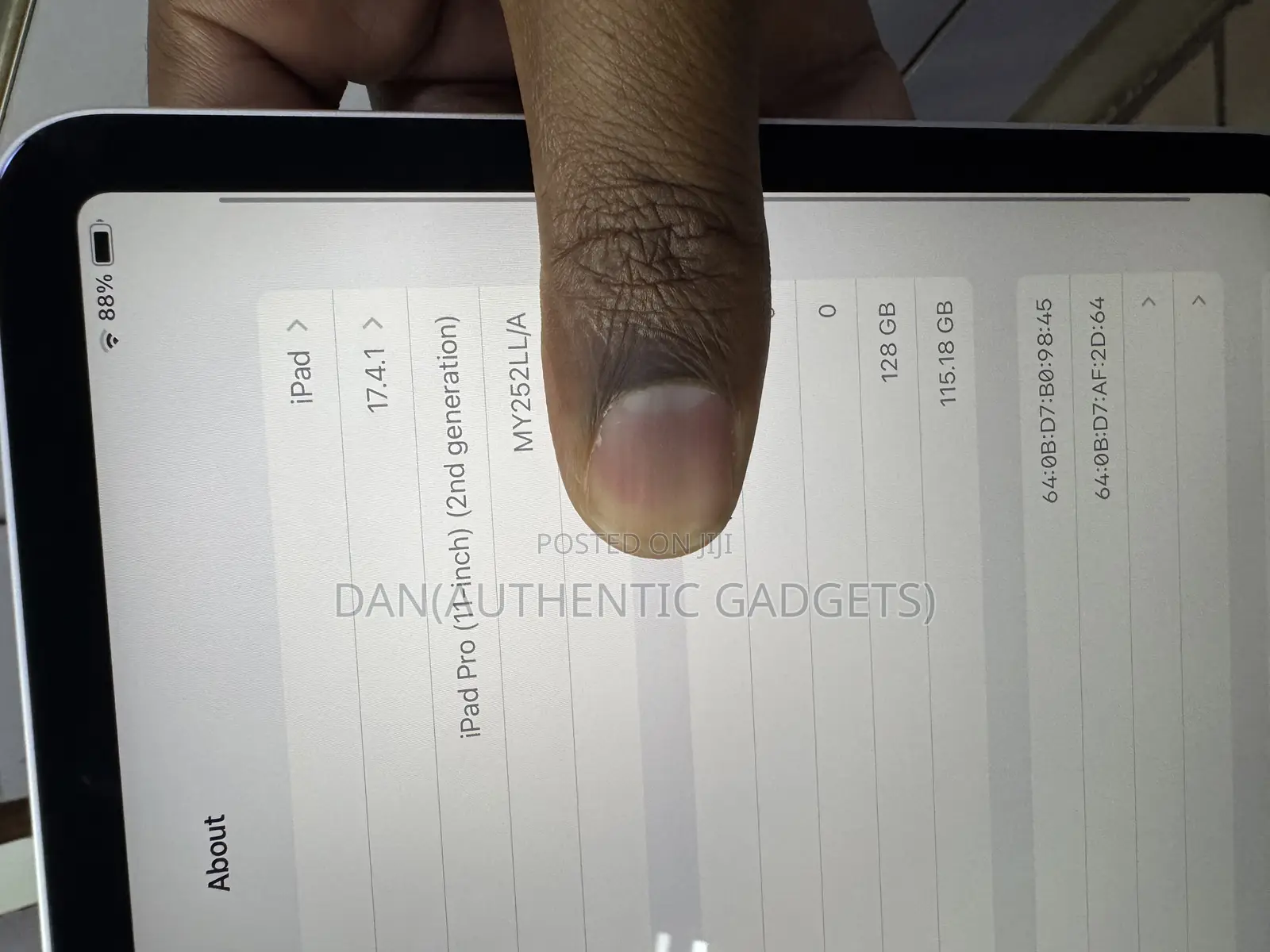 Apple iPad Pro 11 (2020) 128 GB Silver