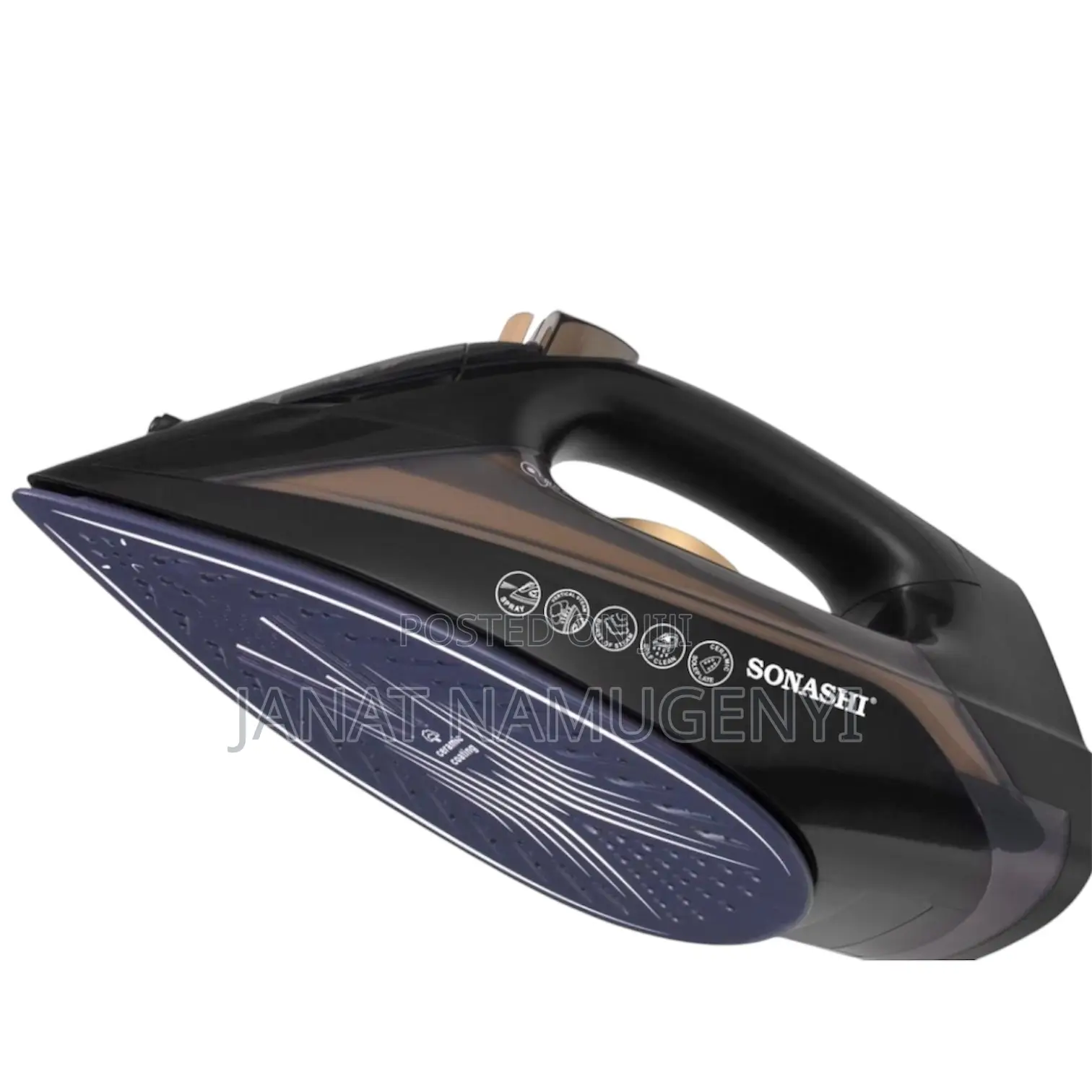 Sonashi Black Steam Flat Iron
