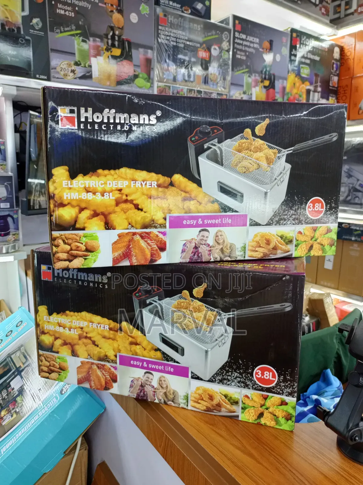 Hoffman 3.8l Electric Portable Deep Fryer