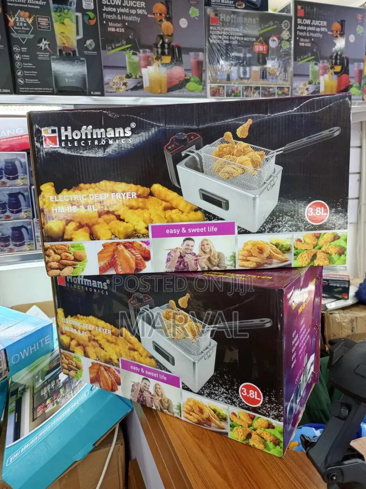 Hoffman 3.8l Electric Portable Deep Fryer