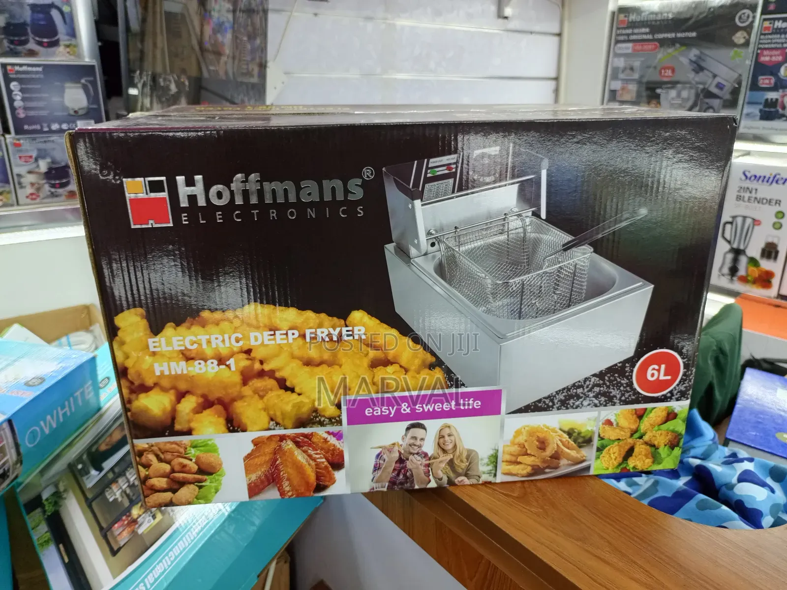6l Hoffmans Electric Deep Fryer