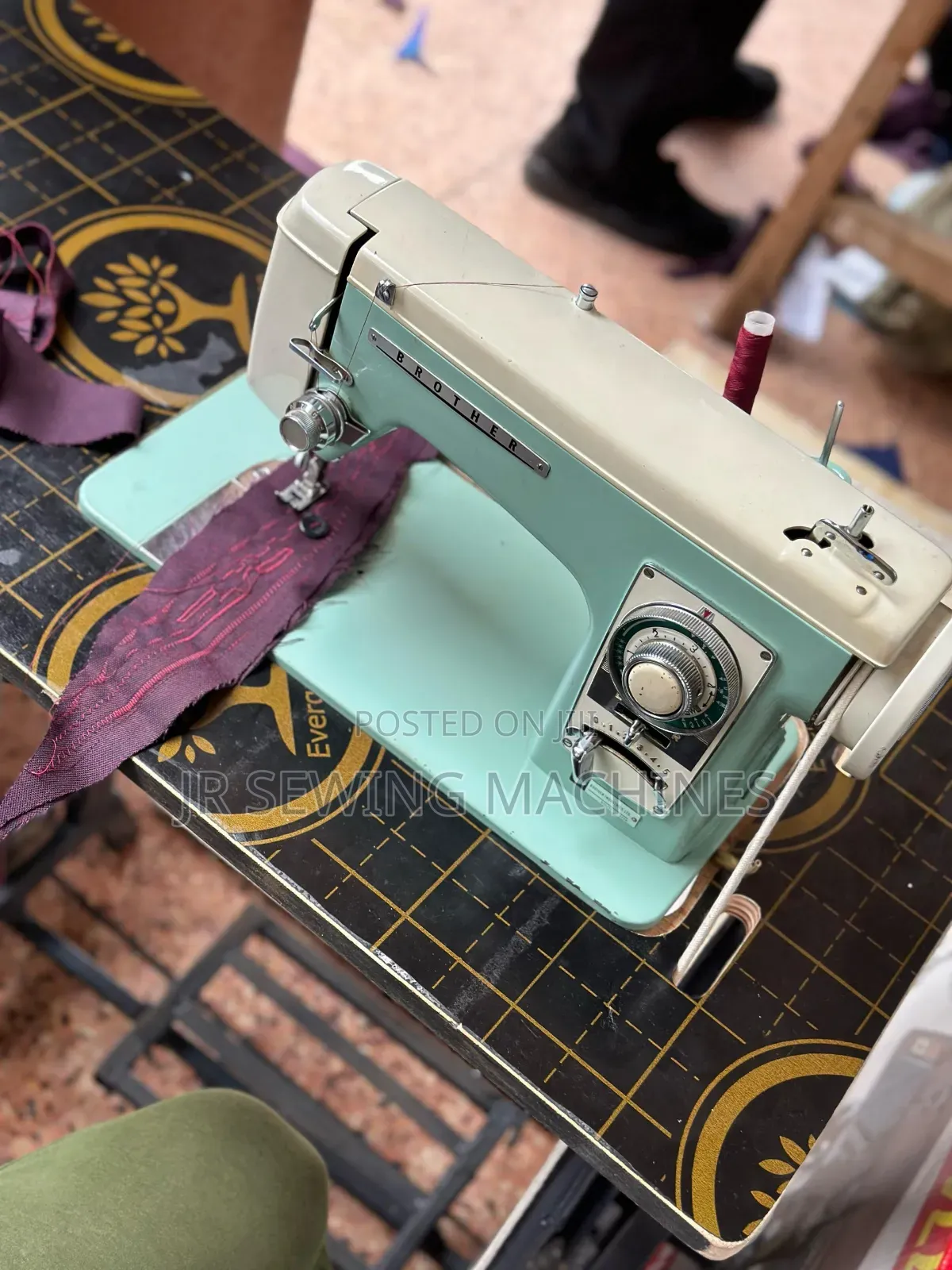 Brother Design Sewing Machine Full Set