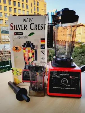 3l New Silver Crest Blender Sc 9880