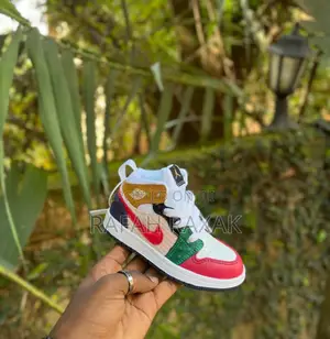 Original Multi Color Kid’S Nike Jordan 1 High Kid’S Sneakers