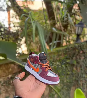 Original Kid’S Air Jordan 1 High Night Maroon Kid’S Sneakers