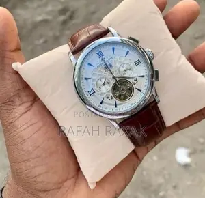 Original Brown/White Face Patek Philippe Chronograph Watch