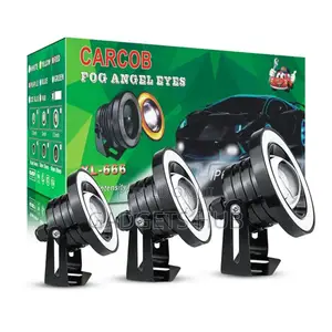 Car Cob Led Fog Light Projector White