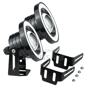 Car Cob Led Fog Light Projector White