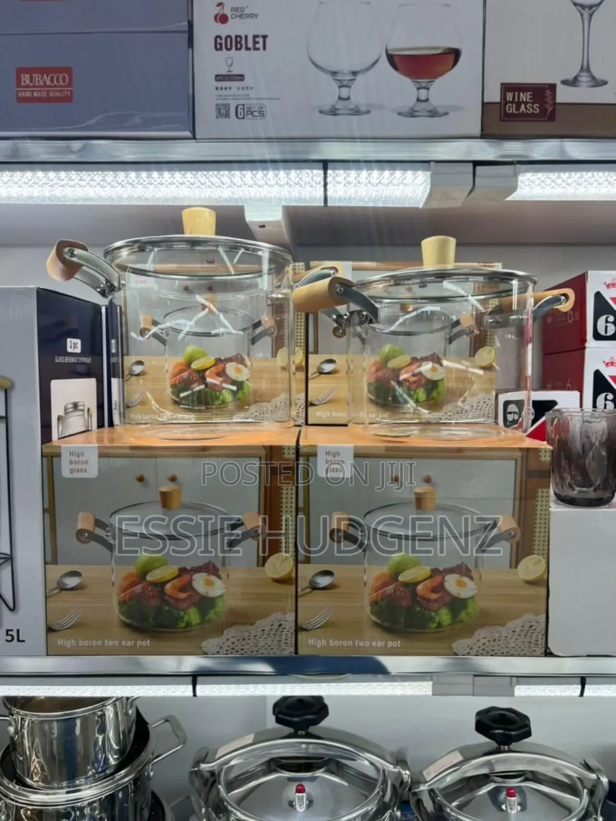 Cooking Pots Available in 5.5 4.5 Litres