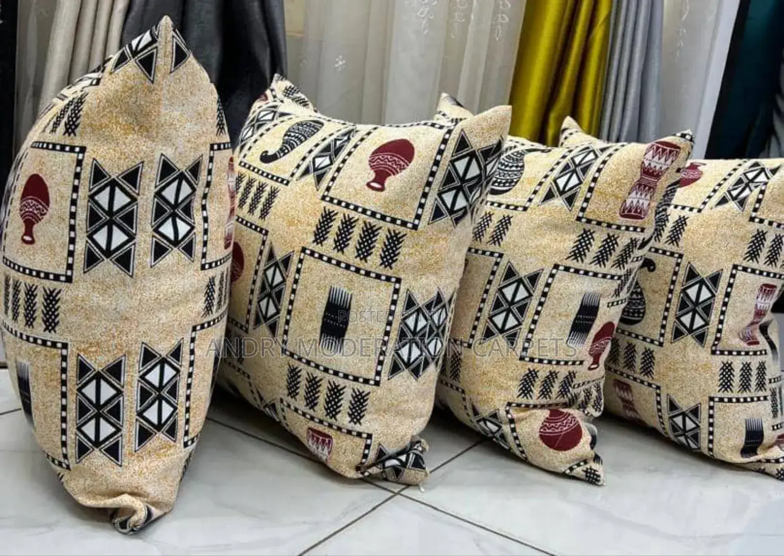 Turkish Fabric Cushions Cover