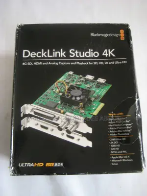 Blackmagic Decklink Studio Video Editing Card/ 6g/Sd/Hd