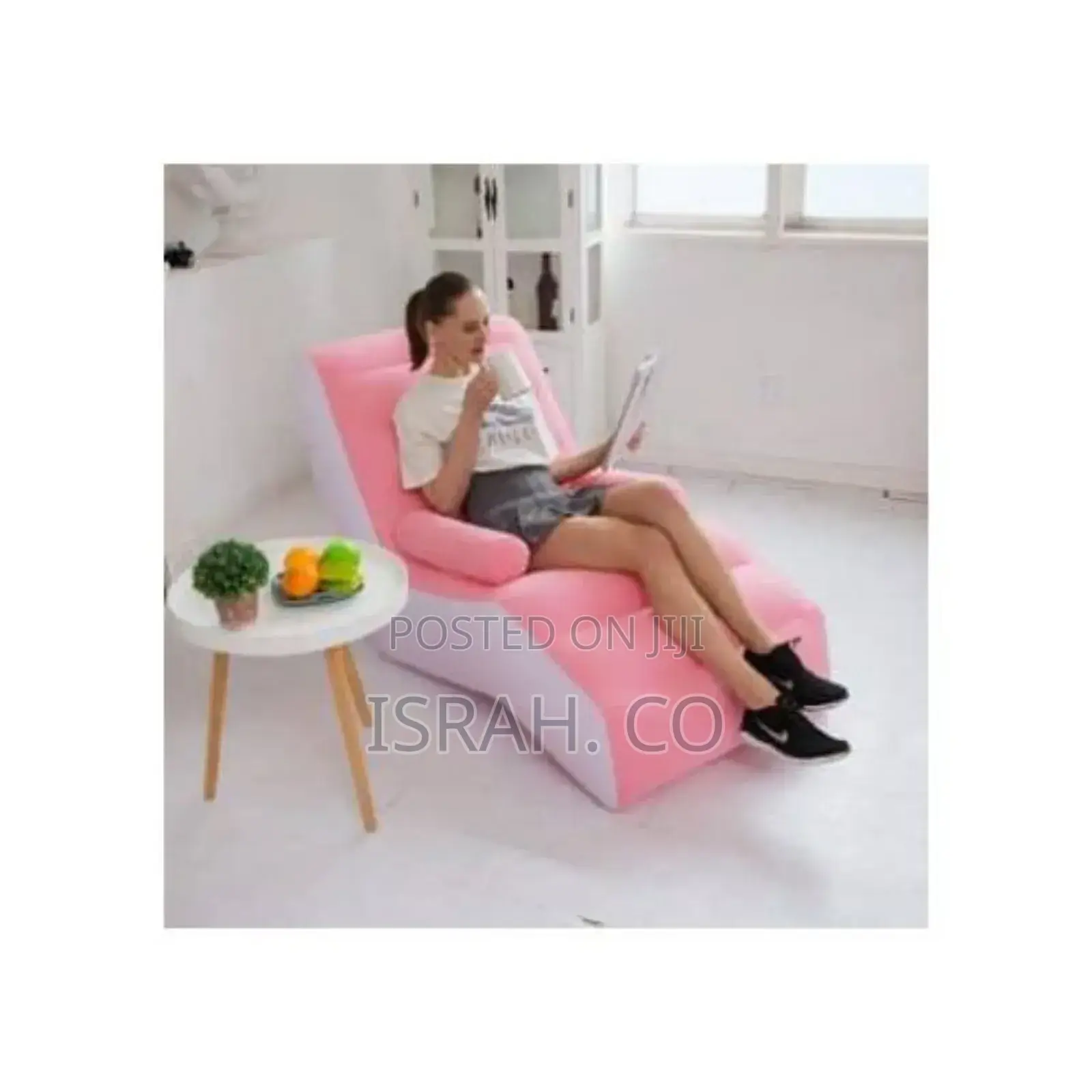 Portable Inflatable Chaise Lounge Bean Bag
