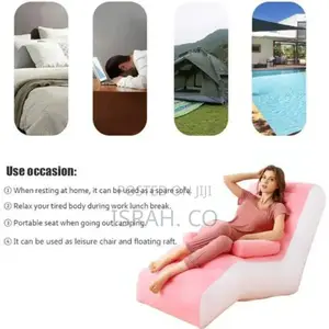 Portable Inflatable Chaise Lounge Bean Bag