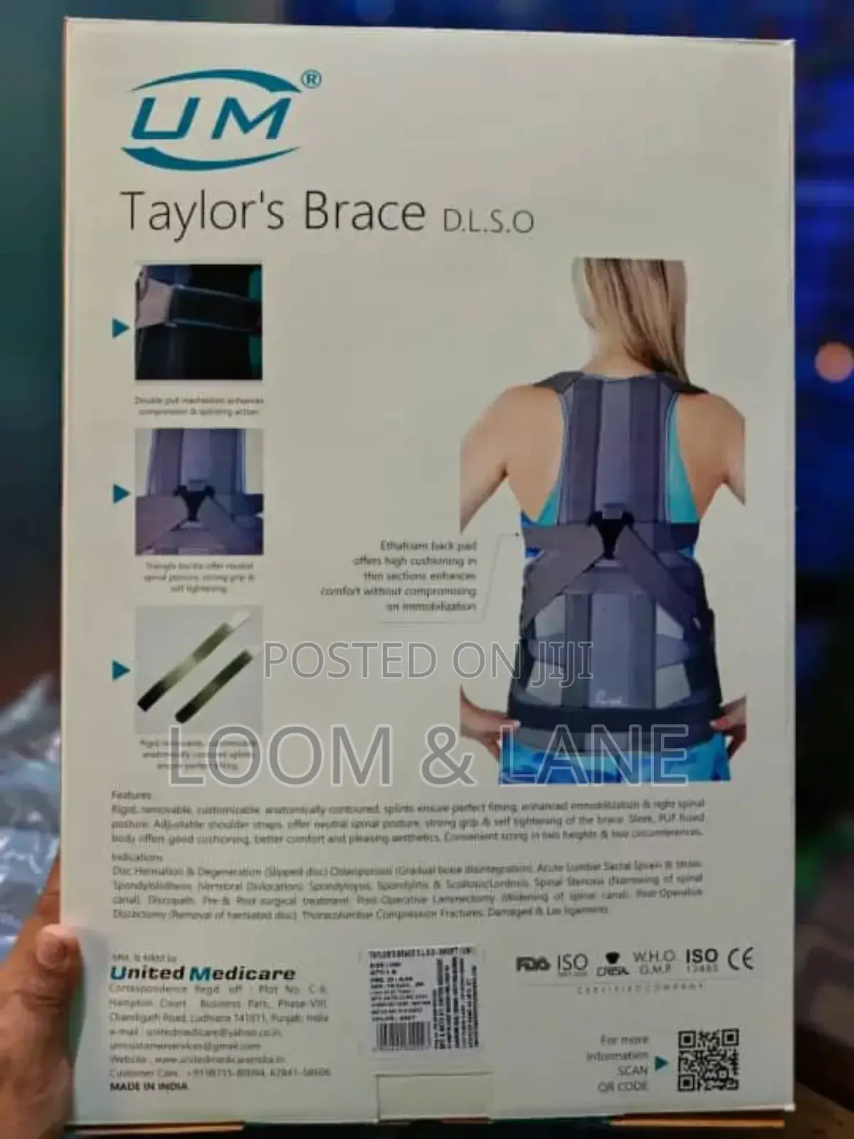 A-04 Taylor's Brace/ Belt