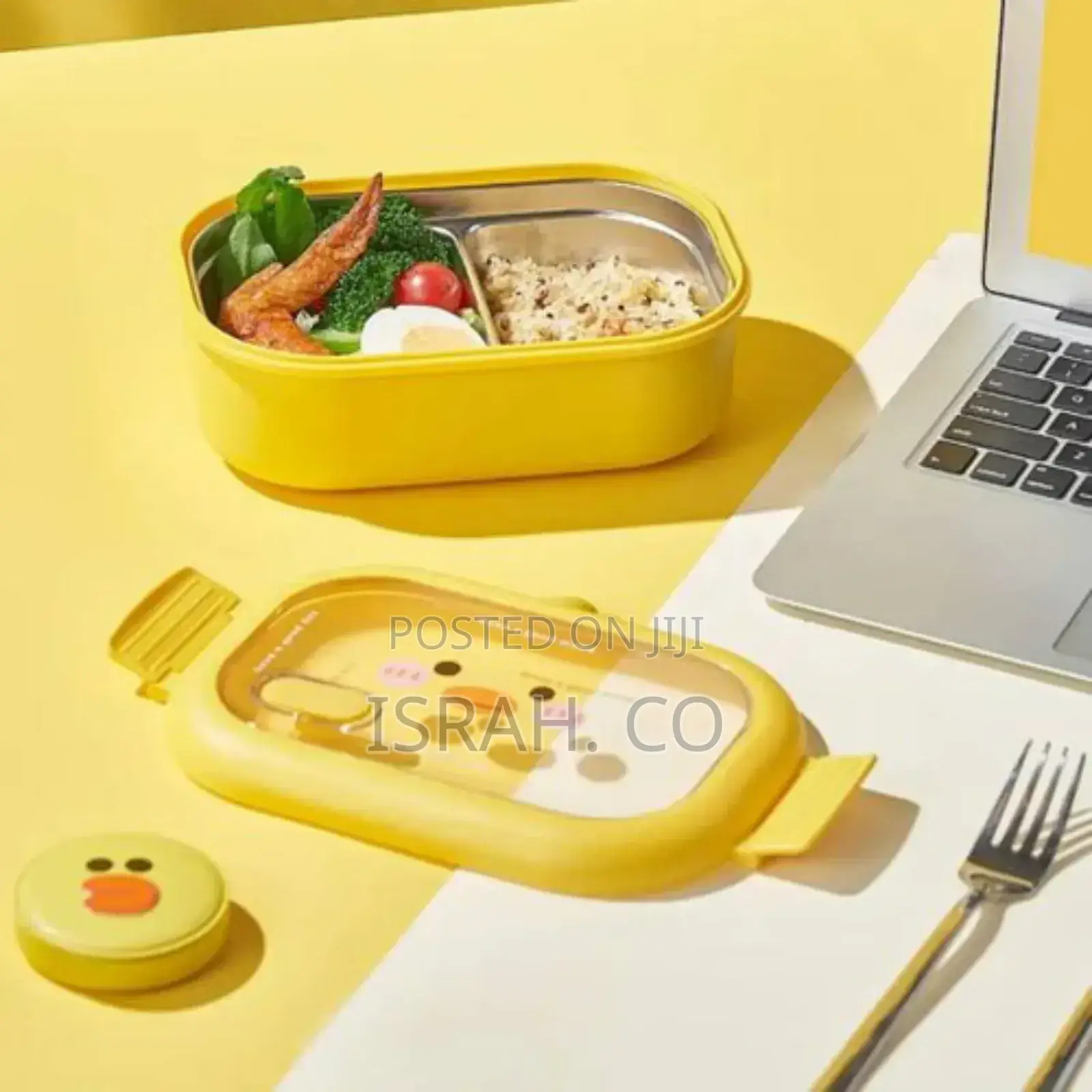 Portable 1000ml Stainless Steel Insulated Bento Lunch Box
