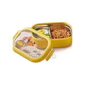 Portable 1000ml Stainless Steel Insulated Bento Lunch Box