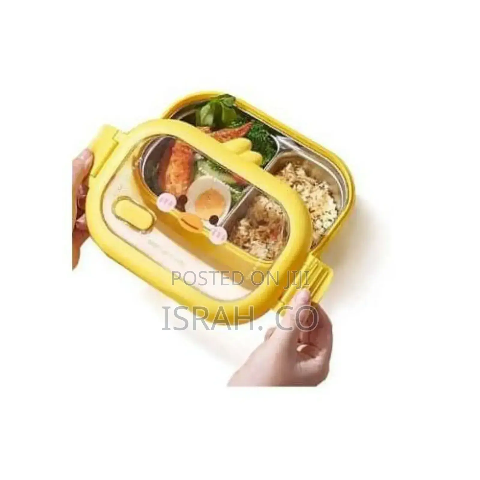 Portable 1000ml Stainless Steel Insulated Bento Lunch Box