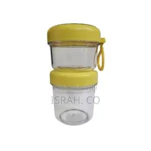Snack Lunch Box Container With Topping Cereal Cup and Spoon