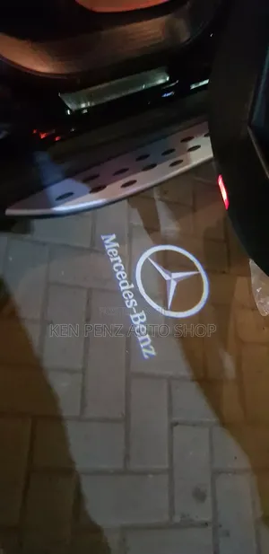 Door Mercedes Logo Lighting Lights
