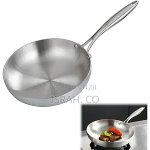 26cm Stainless Steel Uncoated Omelette Frying Pan