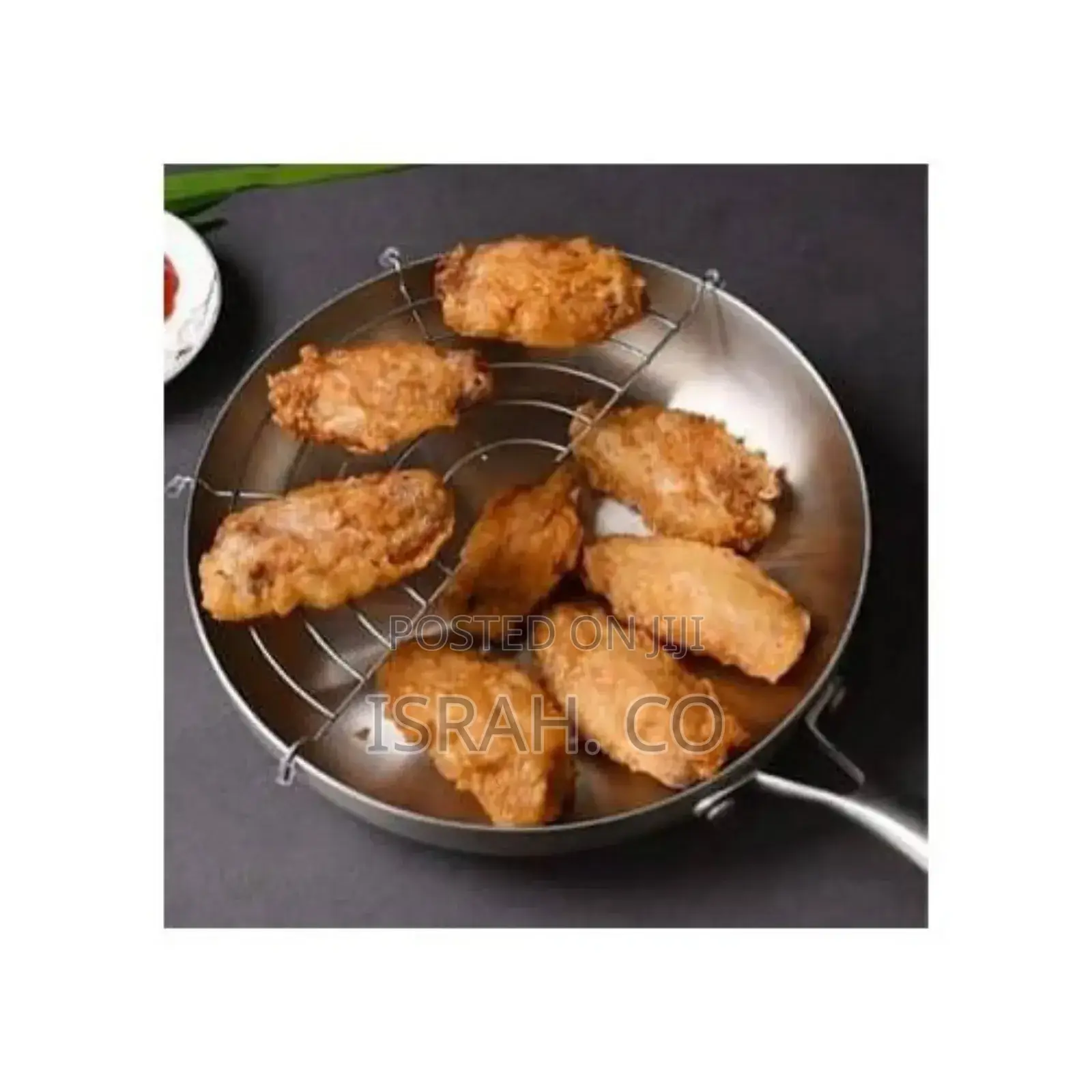 26cm Stainless Steel Uncoated Omelette Frying Pan