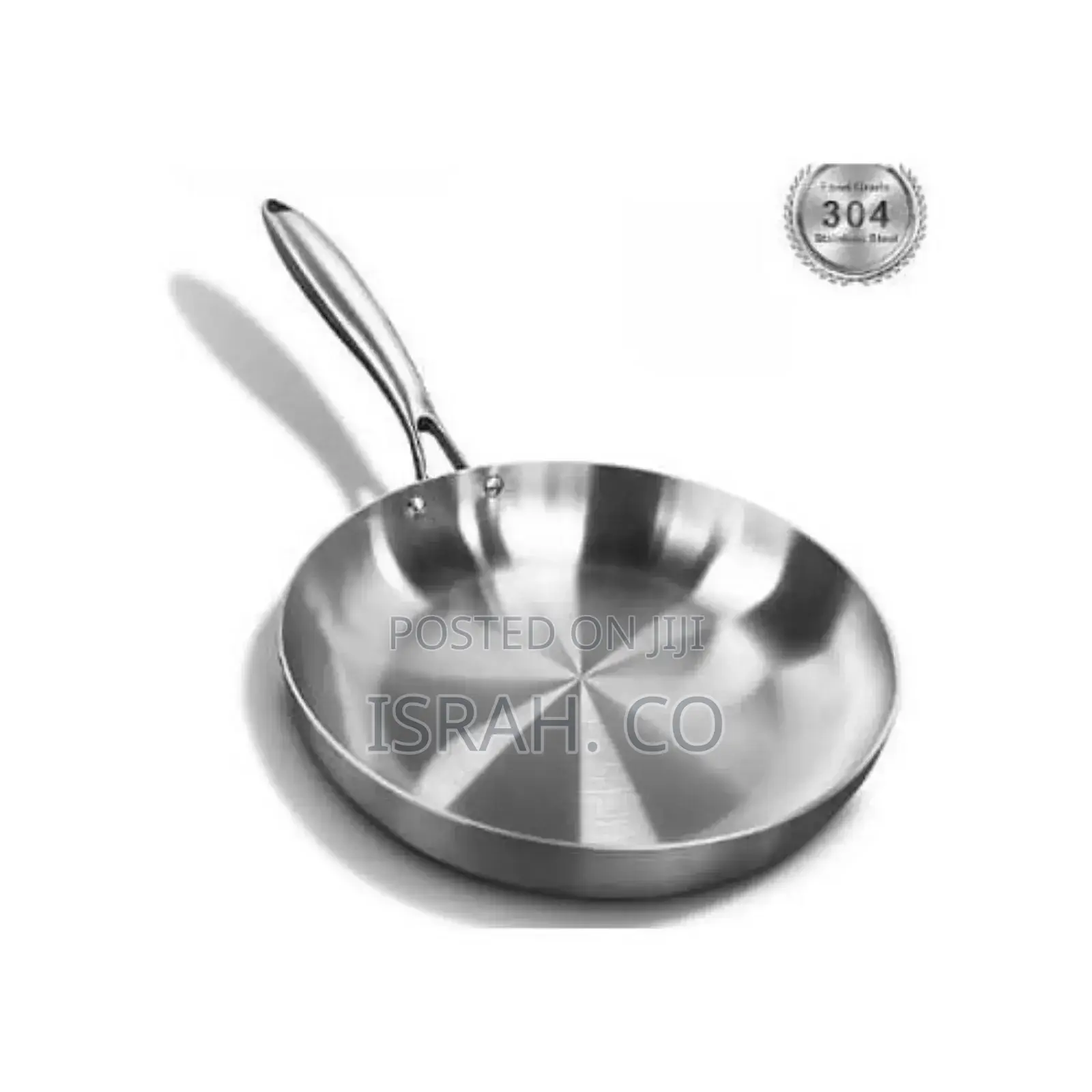 26cm Stainless Steel Uncoated Omelette Frying Pan