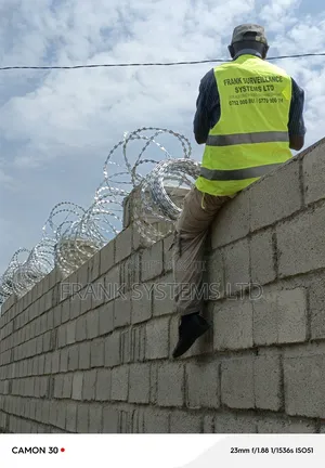 Razor Wire Fence. Stainless Steel 450