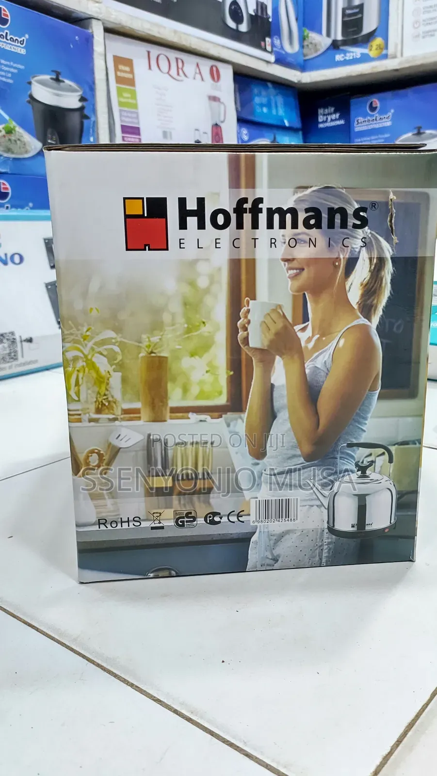 Hoffmans Hm-2548 6l Electric Kettle - 2000w