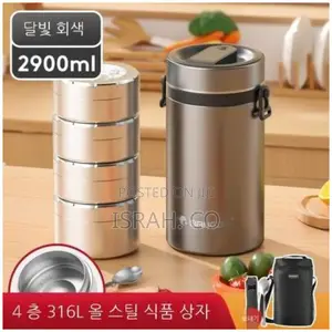 2900ml 4 Layers Lunchbox Food Storage Containers Bento Box