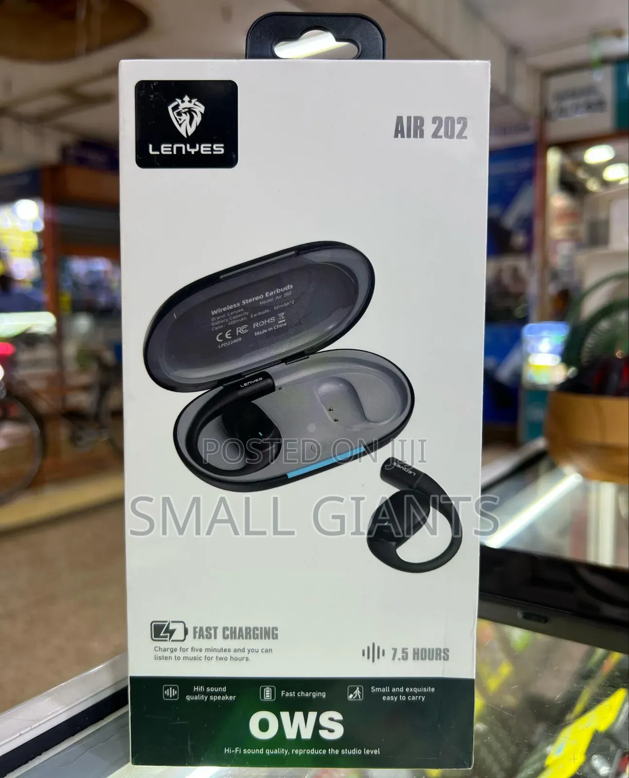 Lenyes Air 202 Wireless Stereo Earbuds