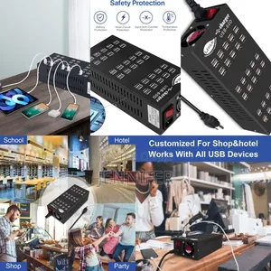 60 Ports Usb Charging Station With Intelligent Protection