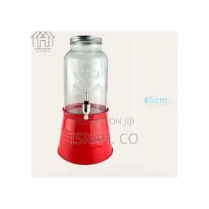 Cocktail Juice Dispenser Red