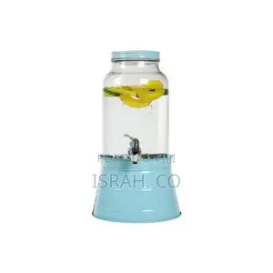 Beverage Drink Dispenser Blue