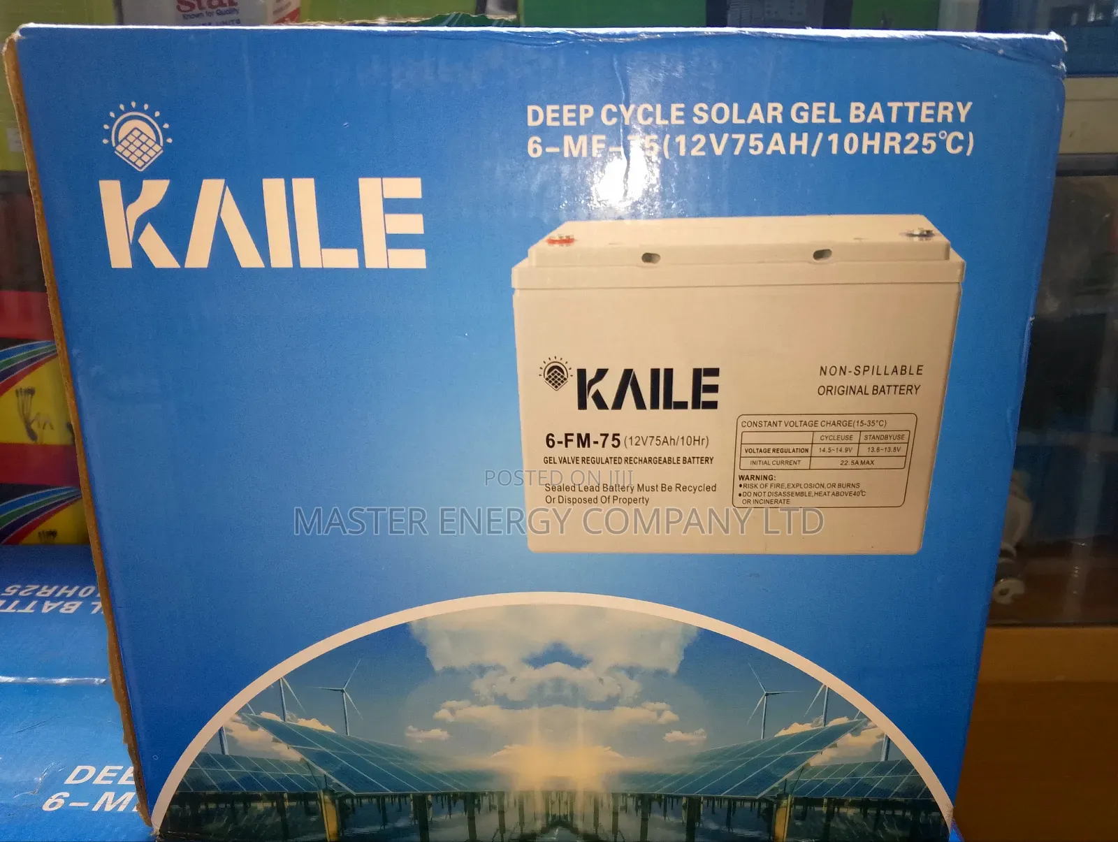 75ah Kaile Battery