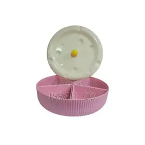 Divided Serving Tray Plate With Lid