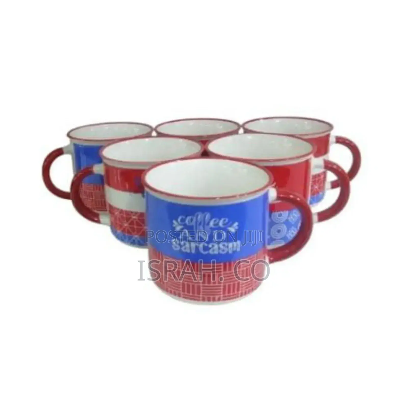 6 Piece Mugs for Coffee, Tea, Hot Chocolate
