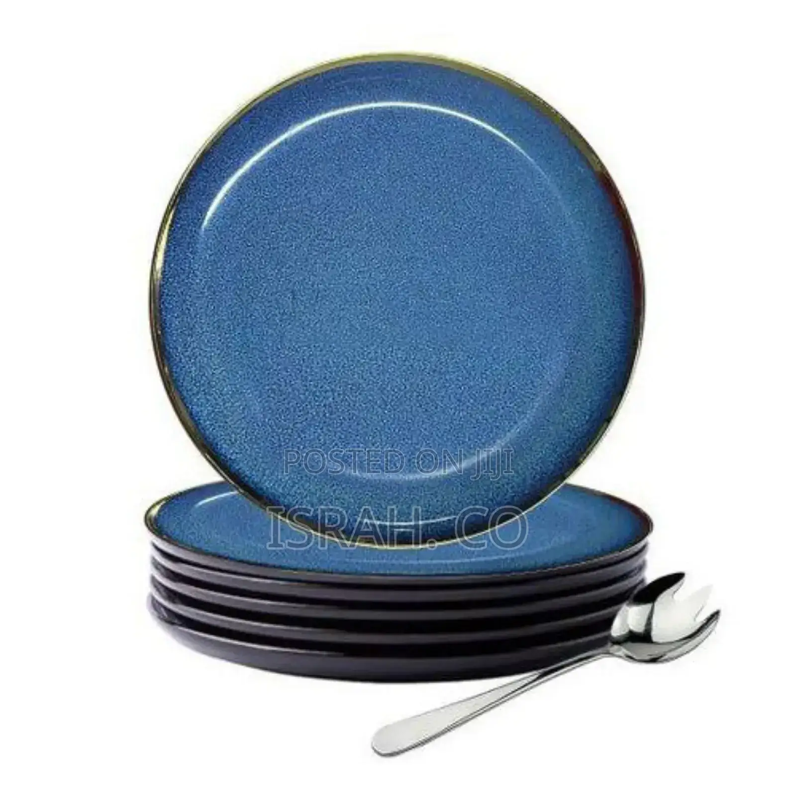 6 Pieces Serving Dinner Plates Set of 6, 10 Inch Dish Set -
