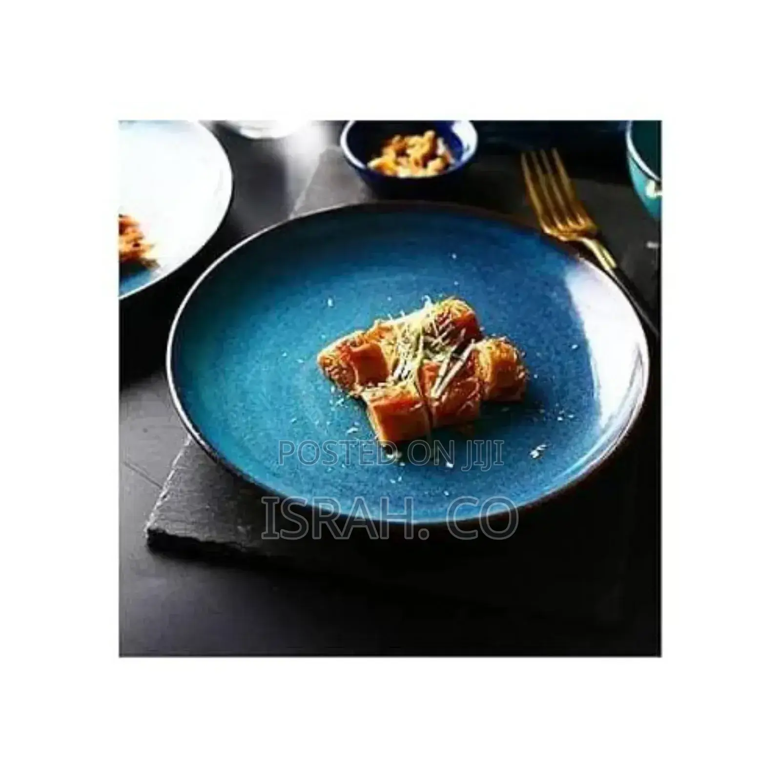 6 Pieces Serving Dinner Plates Set of 6, 10 Inch Dish Set -