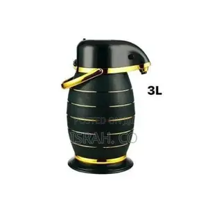 Thermal Flask Coffee Tea Dispenser Black