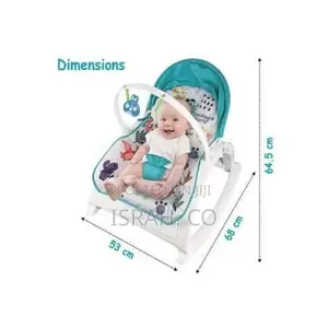 Newborn to Toddler Portable Baby Rocker Plate