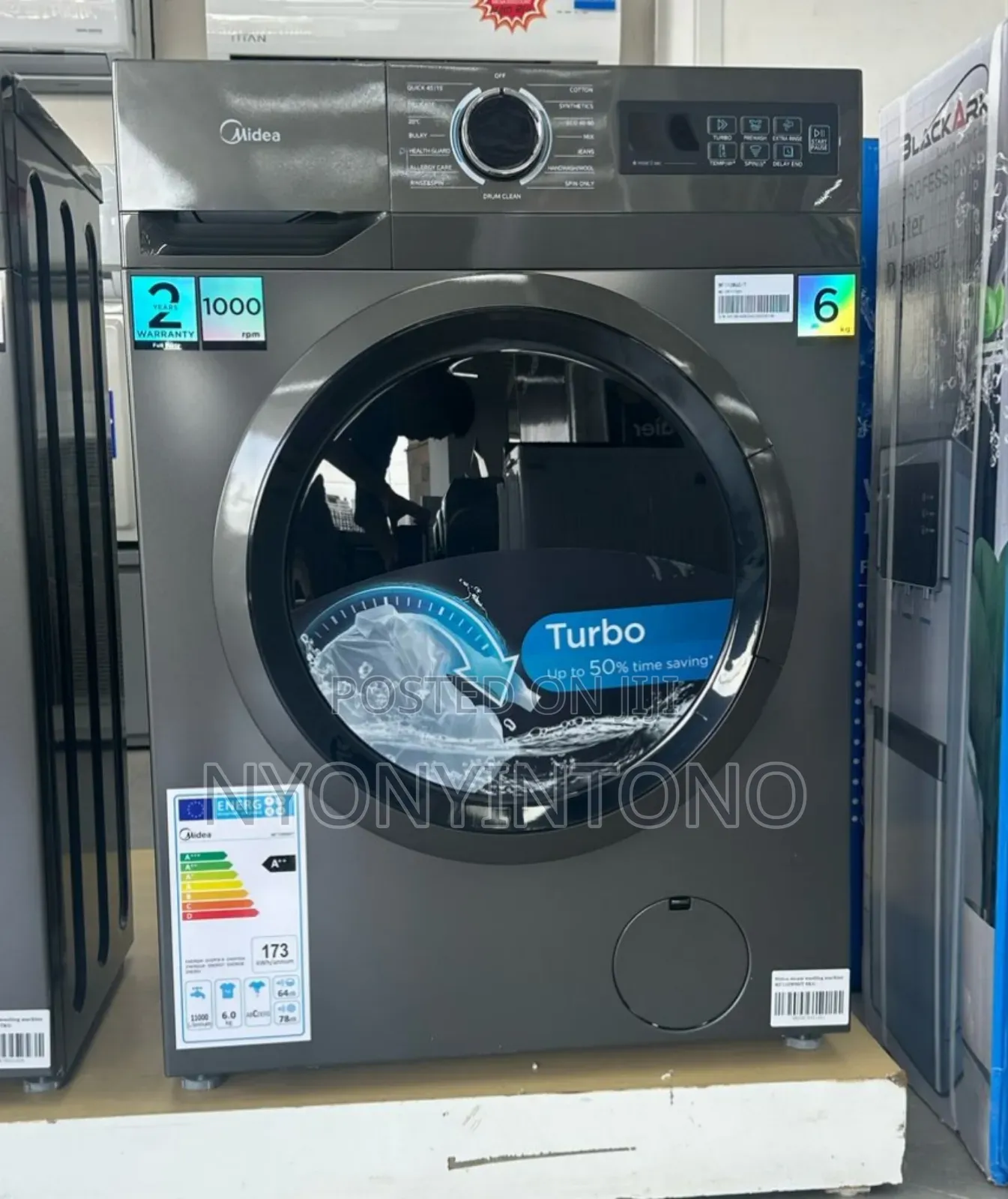 Midea 6kg Automatic Front Loader Washing Machine Mf110w60/T