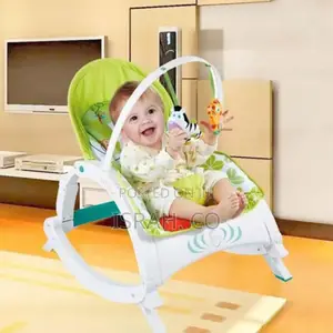 Portable Baby Rocker Green