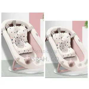 Support Cushion Net Portable Collapsible Toddler Bath Tub