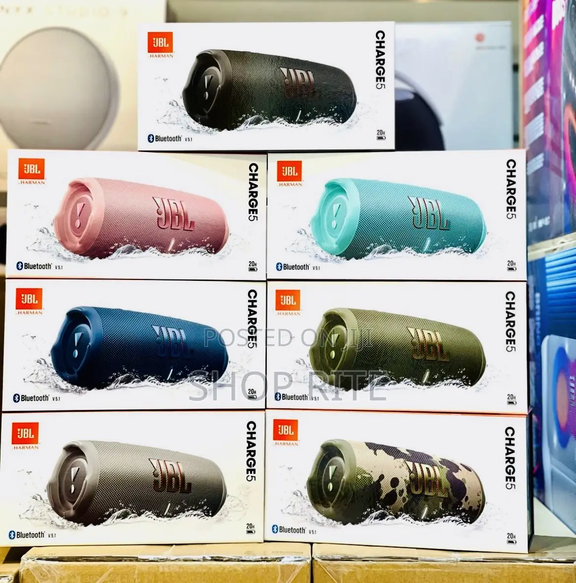 JBL Charge 5 Bluetooth Wireless Speakers