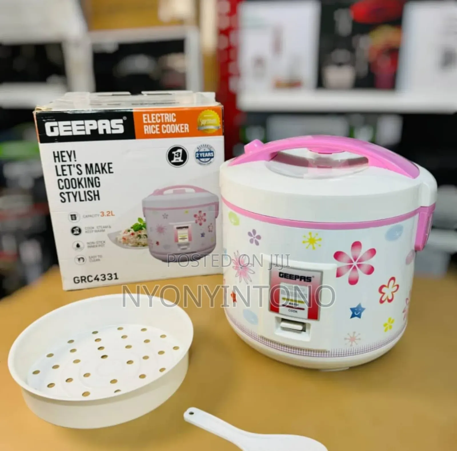 Geepas 3.2litres Automatic Rice Cooker