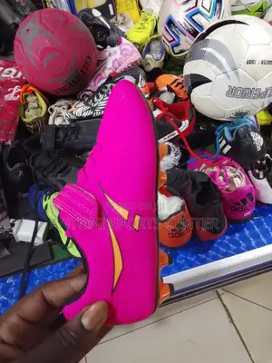 Purple Soccer Boots for Kids